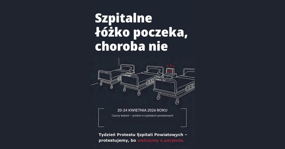 Rozpoczyna się „Czarny Tydzień Protestu Szpitali Powiatowych”