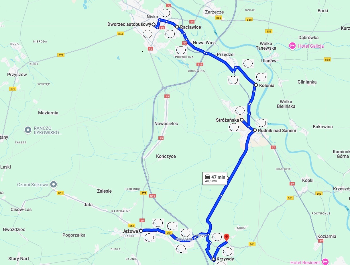 Nowa linia komunikacyjna na terenie Powiatu Niżańskiego