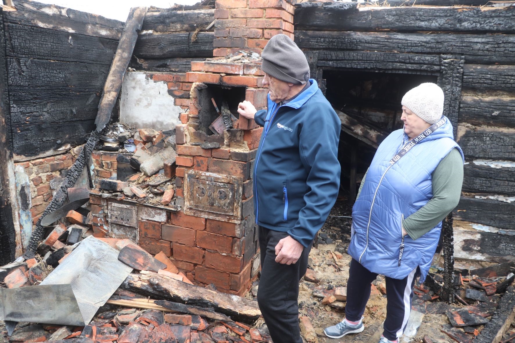 Pomóżmy odbudować utracony w pożarze dom Pana Edwarda Ryczko z Dąbrowicy w Gminie Ulanów